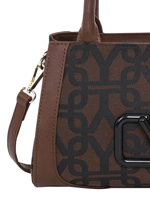 GRACE Sac &agrave; main avec bandouli&egrave;re tabac - Sacs pour Femme