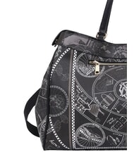 YNOT FASHIONOPOLY Sac &agrave; main avec bandouli&egrave;re NOIR - Sacs pour Femme - 6