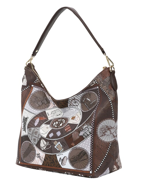 FASHIONOPOLY sac bandouli&egrave;re chocolat - Sacs pour Femme