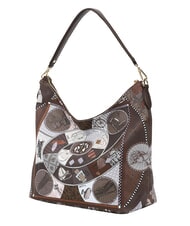 YNOT FASHIONOPOLY sac bandouli&egrave;re chocolat - Sacs pour Femme - 3
