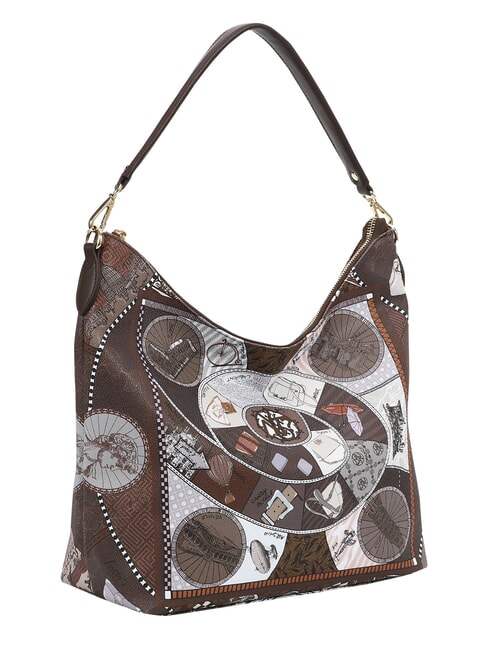 FASHIONOPOLY sac bandouli&egrave;re chocolat - Sacs pour Femme