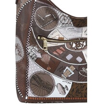 YNOT FASHIONOPOLY sac bandouli&egrave;re chocolat - Sacs pour Femme - 6