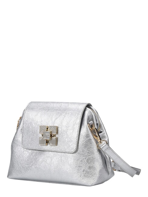 CRACKLE Mini sac bandouli&egrave;re ARGENT - Sacs pour Femme