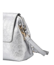 YNOT CRACKLE Mini sac bandouli&egrave;re ARGENT - Sacs pour Femme - 5
