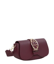 YNOT ROCKER Sac bandouli&egrave;re avec boucle et clous vin - Sacs pour Femme - 2