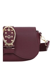 YNOT ROCKER Sac bandouli&egrave;re avec boucle et clous vin - Sacs pour Femme - 4