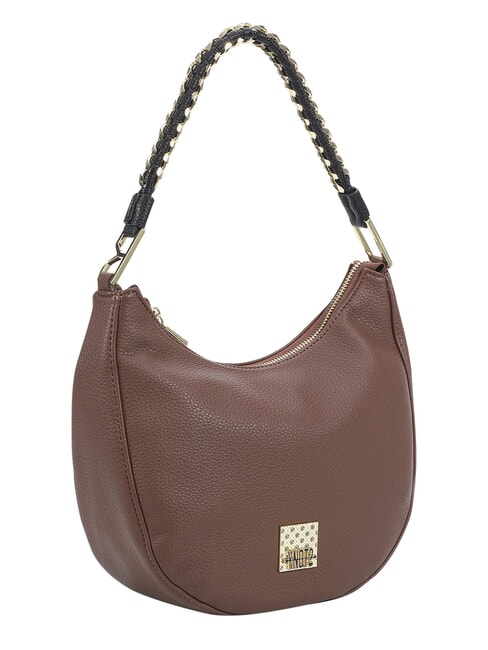 RACHEL Sac hobo avec bandouli&egrave;re noix - Sacs pour Femme