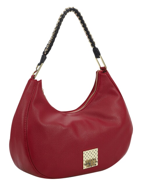 RACHEL Sac bandouli&egrave;re Hobo cerise - Sacs pour Femme