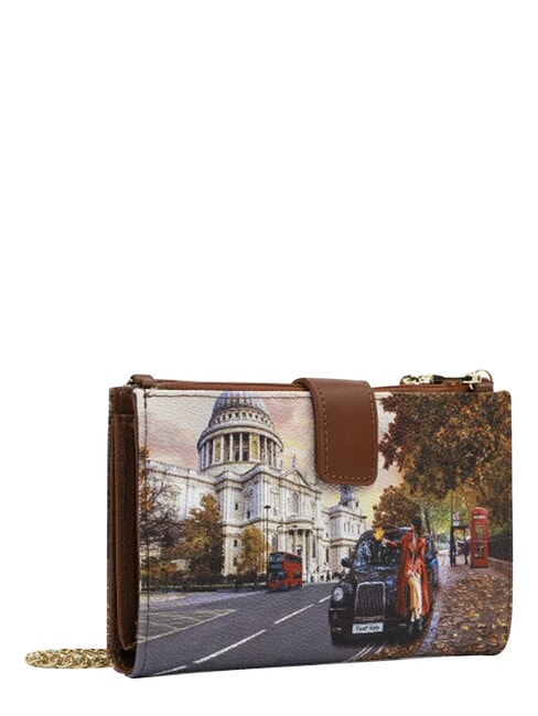 YESBAG Pochette portefeuille avec bandouli&egrave;re touriste londonien - Sacs pour Femme