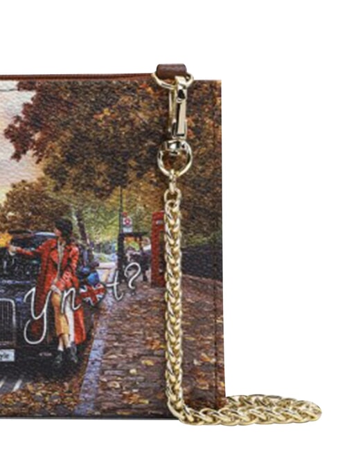 YESBAG Pochette portefeuille avec bandouli&egrave;re touriste londonien - Sacs pour Femme