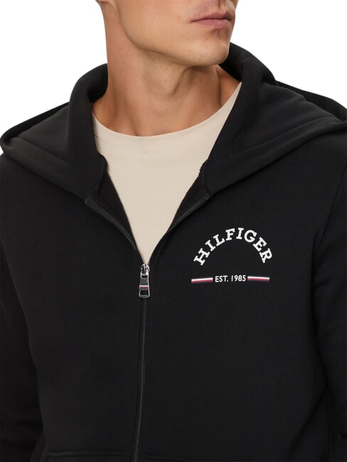 TH Sweat-shirt noir - Pulls molletonn&eacute;s