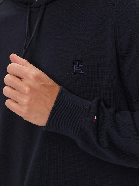 TH JEANS Sweatshirt &agrave; capuche ciel du d&eacute;sert - Pulls molletonn&eacute;s