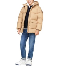 TOMMY HILFIGER TH KIDS Veste &agrave; capuche kaki classique - B&eacute;b&eacute; Vestes - 4