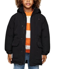 TOMMY HILFIGER TH veste &agrave; capuche noir - B&eacute;b&eacute; Vestes - 4