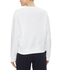 TOMMY HILFIGER TH Sweat-shirt blanc optique - Sweat-shirts pour femmes - 2