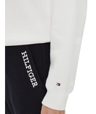 TOMMY HILFIGER TH Sweat-shirt blanc optique - Sweat-shirts pour femmes - 3