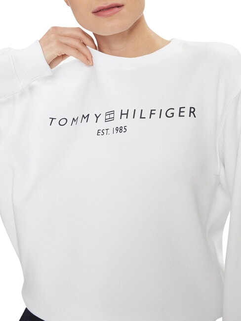 TH Sweat-shirt blanc optique - Sweat-shirts pour femmes