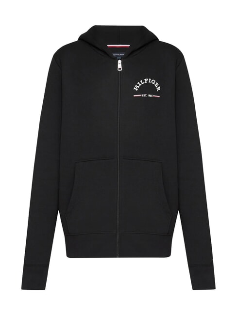 TH Sweat-shirt noir - Pulls molletonn&eacute;s