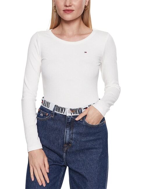 TH T-shirt &agrave; manches longues &eacute;cru - T-shirt