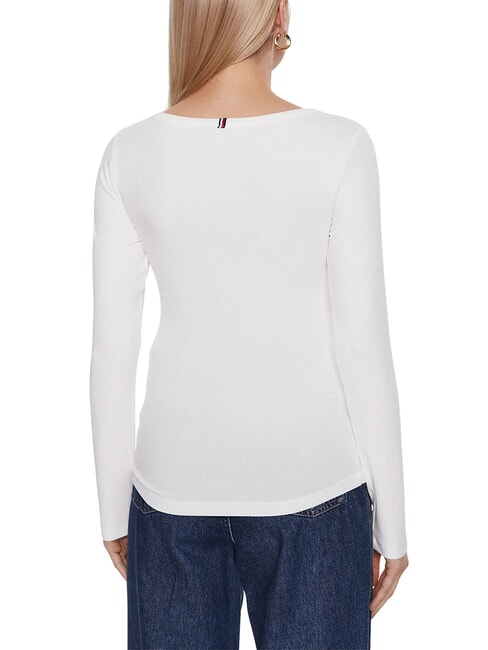 TH T-shirt &agrave; manches longues &eacute;cru - T-shirt