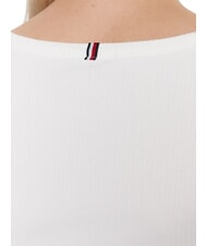 TOMMY HILFIGER TH T-shirt &agrave; manches longues &eacute;cru - T-shirt - 5