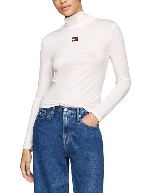 TH JEANS T-shirt &agrave; manches longues blanc ancien - T-shirt