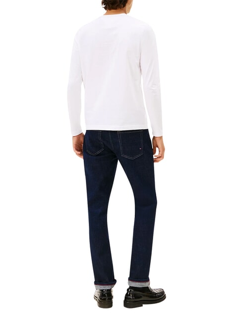 TH T-shirt &agrave; manches longues blanc - Pulls pour hommes