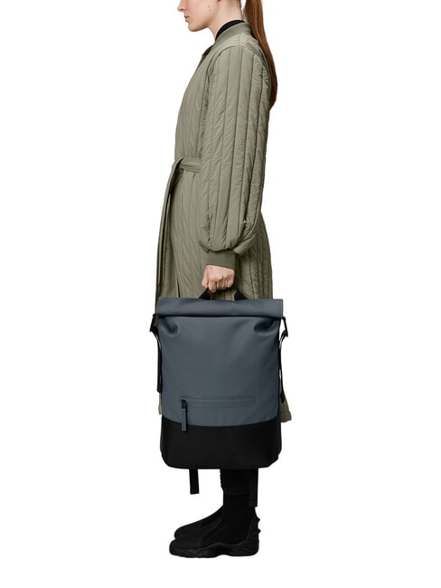 TRAIL ROLLTOP Sac &agrave; dos pour ordinateur portable 13" lagune - Sacs &agrave; dos pour l'&Eacute;cole & les Loisirs