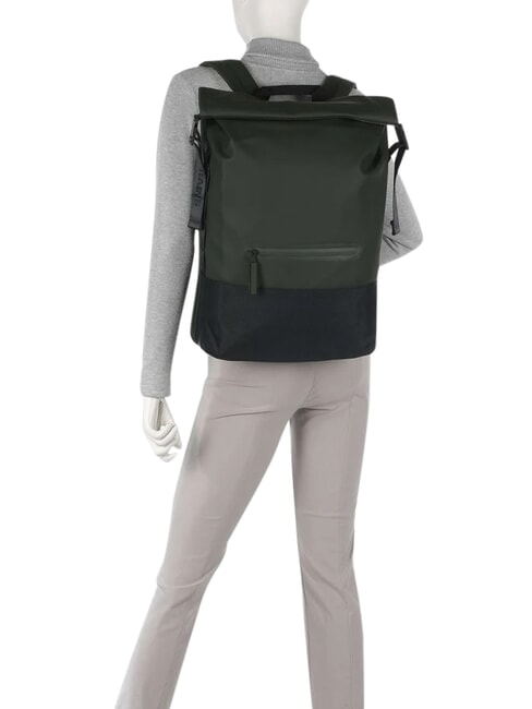 TRAIL ROLLTOP Sac &agrave; dos pour ordinateur portable 13" vert - Sacs &agrave; dos pour l'&Eacute;cole & les Loisirs
