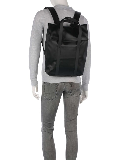 2 WAY Sac &agrave; dos / Sac &agrave; main grain noir - Sacs &agrave; dos pour l'&Eacute;cole & les Loisirs