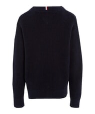 TOMMY HILFIGER TH pull en coton &agrave; col rond ciel du d&eacute;sert - Pulls pour enfants - 2