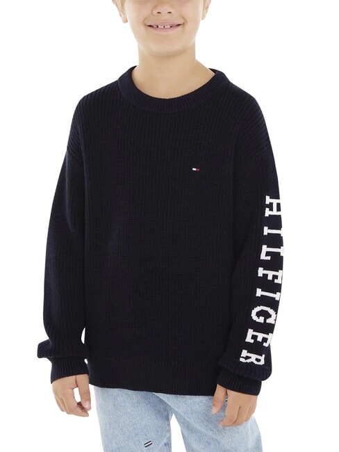 TH pull en coton &agrave; col rond ciel du d&eacute;sert - Pulls pour enfants