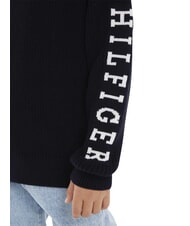 TOMMY HILFIGER TH pull en coton &agrave; col rond ciel du d&eacute;sert - Pulls pour enfants - 5