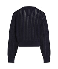 TOMMY HILFIGER TH pull en coton &agrave; col rond ciel du d&eacute;sert - Pulls pour enfants - 2