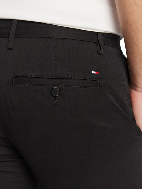TH BLEECKER Pantalon slim noir - Pantalon