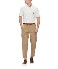 TOMMY HILFIGER TH polo &agrave; manches courtes blanc - chemise polo - 3