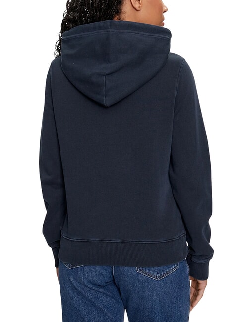 TH JEANS Sweat-shirt en coton marine nuit noire - Sweat-shirts pour femmes