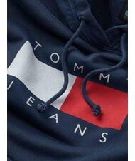 TOMMY HILFIGER TH JEANS Sweat-shirt en coton marine nuit noire - Sweat-shirts pour femmes - 7