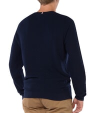 TOMMY HILFIGER TH pull en coton &agrave; col rond ciel du d&eacute;sert - Pulls pour hommes - 2