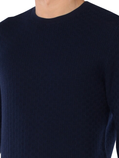 TH pull en coton &agrave; col rond ciel du d&eacute;sert - Pulls pour hommes