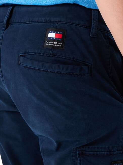 TH JEANS Austin Pantalon en coton marine nuit noire - Pantalon