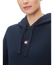 TOMMY HILFIGER TH JEANS Sweat-shirt en coton marine nuit noire - Sweat-shirts pour femmes - 3