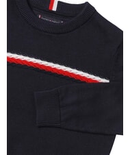 TOMMY HILFIGER TH pull &agrave; col rond ciel du d&eacute;sert - Pulls pour enfants - 3
