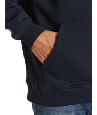 TOMMY HILFIGER TH JEANS Sweat-shirt &agrave; poche et capuche marine nuit noire - Pulls molletonn&eacute;s - 5