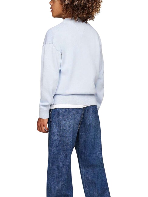 TH KIDS Pull ras du cou en coton bleu venteux - Pulls pour enfants