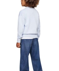TOMMY HILFIGER TH KIDS Pull ras du cou en coton bleu venteux - Pulls pour enfants - 2
