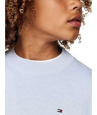 TOMMY HILFIGER TH KIDS Pull ras du cou en coton bleu venteux - Pulls pour enfants - 3
