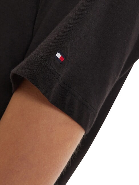 TH 1985 T-shirt en coton noir - T-shirt