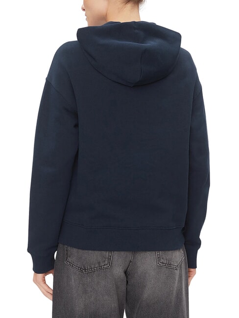 TH JEANS Sweat-shirt en coton marine nuit noire - Sweat-shirts pour femmes