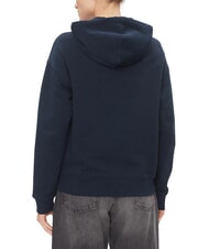 TOMMY HILFIGER TH JEANS Sweat-shirt en coton marine nuit noire - Sweat-shirts pour femmes - 5